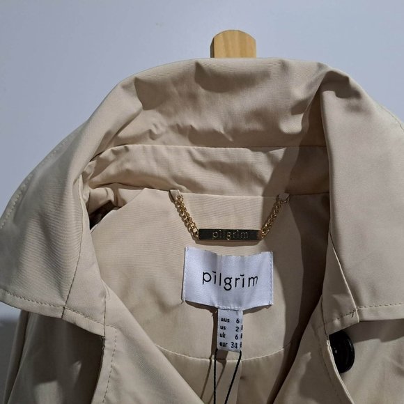 Pilgrim trench coat, NWT, Beige - Picture 6 of 6